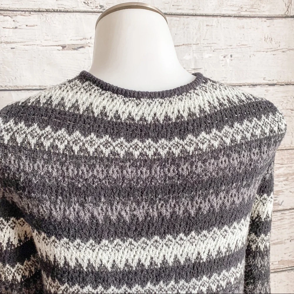 Free People striped tunic sweater